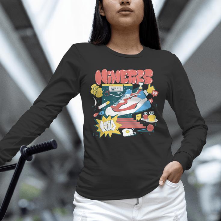 Nostalgia Gen X 90s Nineties Things Unisex Long Sleeve T-Shirt