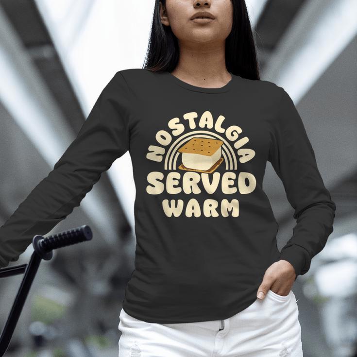 Nostalgia Served Warm Smore Unisex Long Sleeve T-Shirt