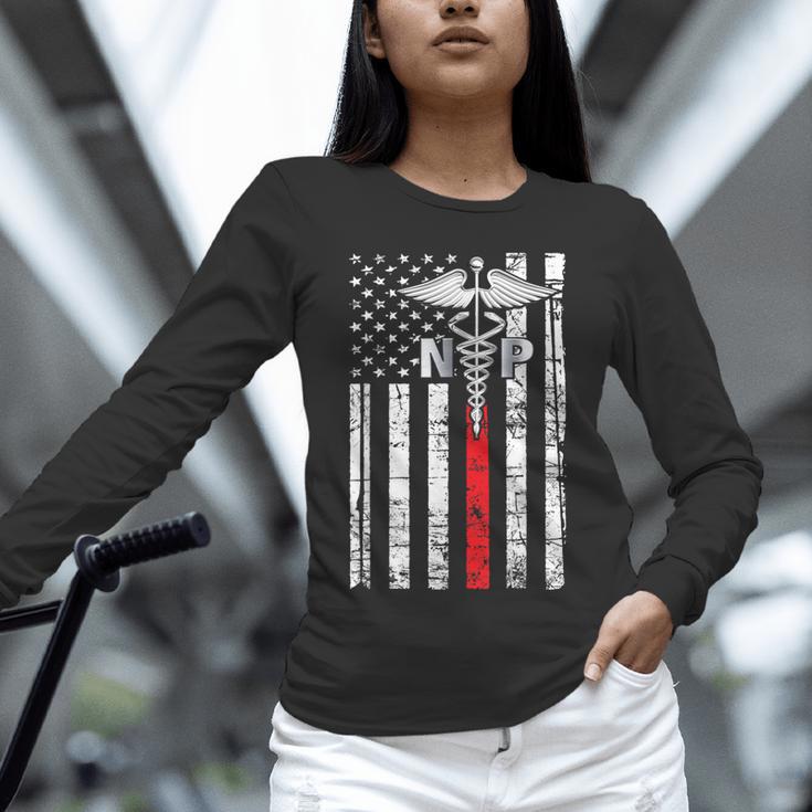NP Nurse 2026 Practitioner Graduation Vintage Nursing Nurse Unisex Long Sleeve T-Shirt