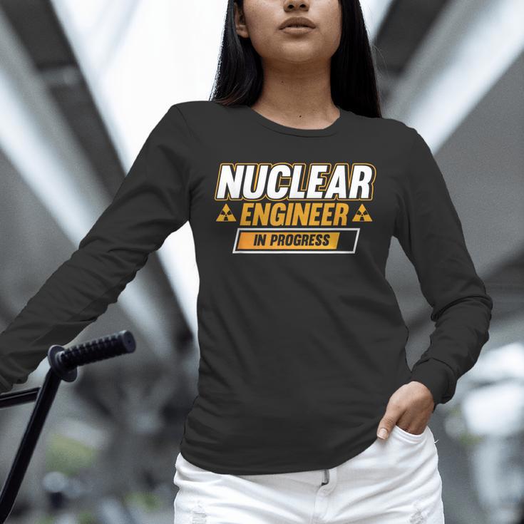 Nuclear Engineer In Progress Engineer Graduation Unisex Long Sleeve T-Shirt
