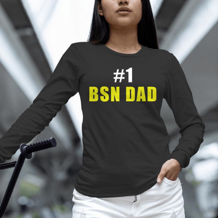 Nurse BSN Student Graduate Dad Nursing Graduation Unisex Long Sleeve T-Shirt