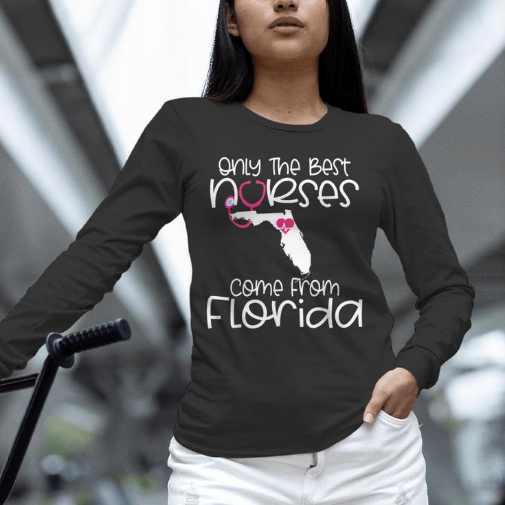 Nurse Florida RN CNA LPN Nursing Student Graduation Unisex Long Sleeve T-Shirt
