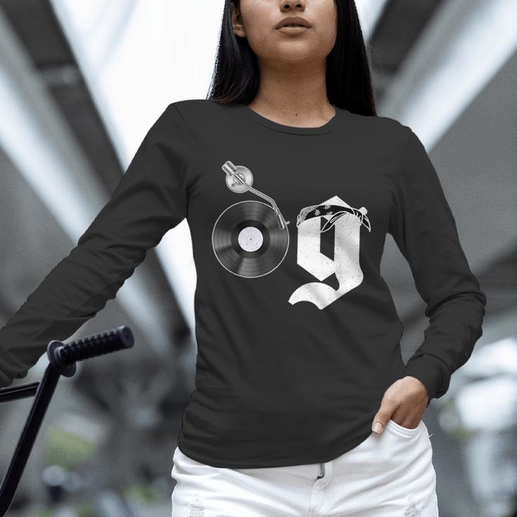 Old School Dad OG Hip Hop Head Vinyl Retro 80s90s Nostalgia Unisex Long Sleeve T-Shirt Old School Dad OG Hip Hop Head Vinyl Retro 80s90s Nostalgia Unisex Long Sleeve T-Shirt