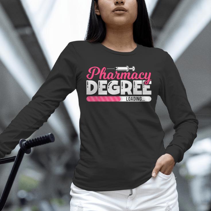 Pharmacy Degree Loading Future Pharmacist Graduation Unisex Long Sleeve T-Shirt