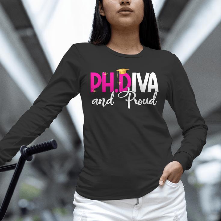 PhDiva Graduation Doctorate Student Graduate Unisex Long Sleeve T-Shirt