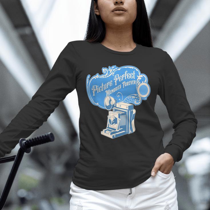 Picture Perfect Memories Forever Vintage Camera Nostalgia Unisex Long Sleeve T-Shirt