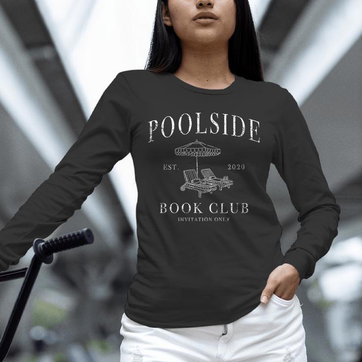 Poolside Book Club Unisex Long Sleeve T-Shirt