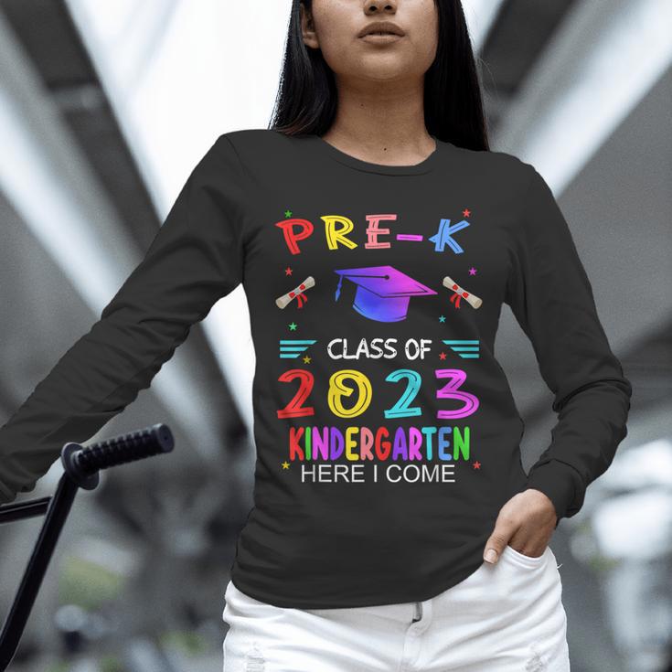 Pre-k Graduation Pre Kindergarten Class Of 2023 Boys Girls Unisex Long Sleeve T-Shirt