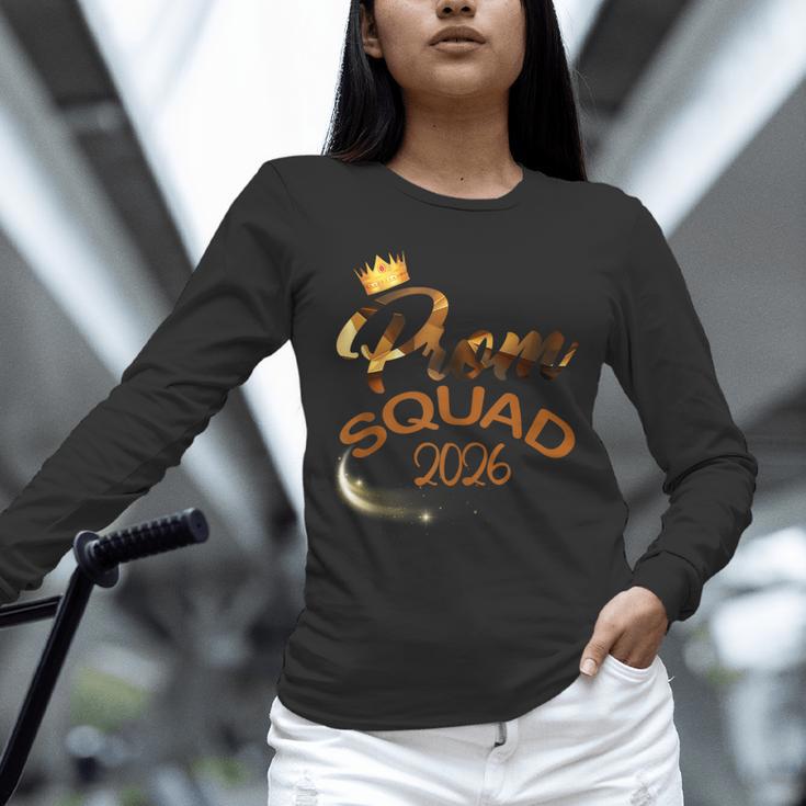 Prom Squad 2026 Cute Senior Class Of 2026 Graduation Party Unisex Long Sleeve T-Shirt