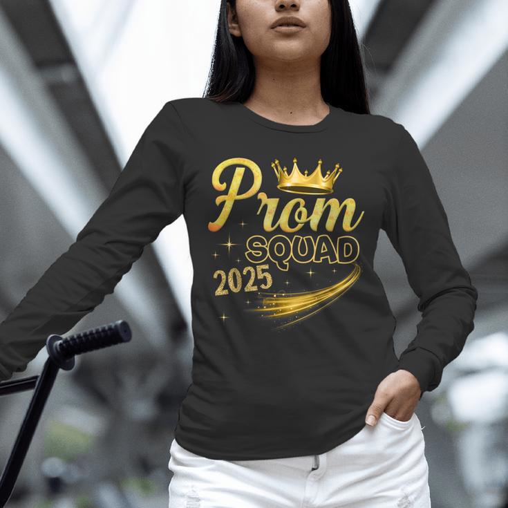 Prom Squad Graduation Class Of 2025 Party Unisex Long Sleeve T-Shirt