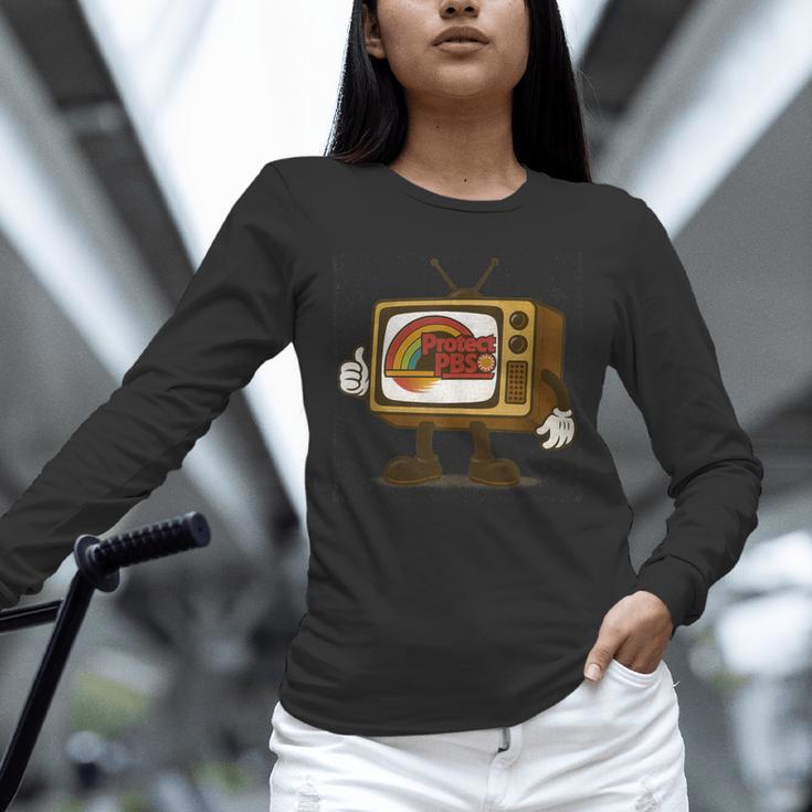 Protect PBS 80s Nostalgia Television Shirt Unisex Long Sleeve T-Shirt Protect PBS 80s Nostalgia Television Shirt Unisex Long Sleeve T-Shirt