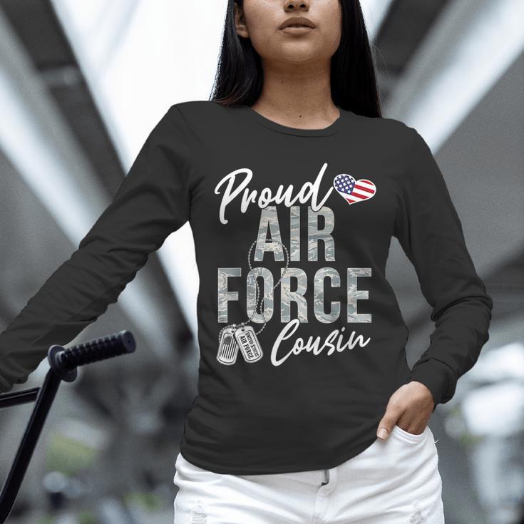 Proud Air Force Cousin US Air Force Graduation Cousin Tee Unisex Long Sleeve T-Shirt