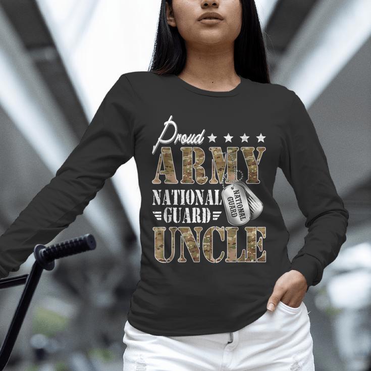 Proud Army National Guard Uncle National Guard Graduation Unisex Long Sleeve T-Shirt