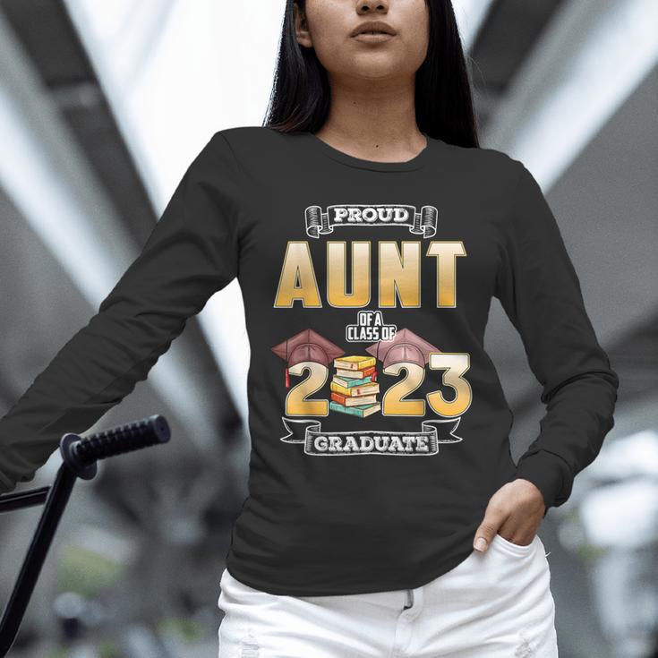 Proud Aunt Of A Class Of 2023 Graduate Graduation Women Unisex Long Sleeve T-Shirt
