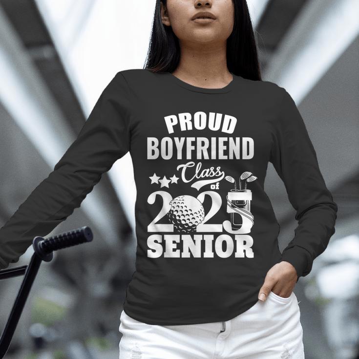 Proud Boyfriend Class Of 2025 Graduation Senior 2025 Golf Unisex Long Sleeve T-Shirt