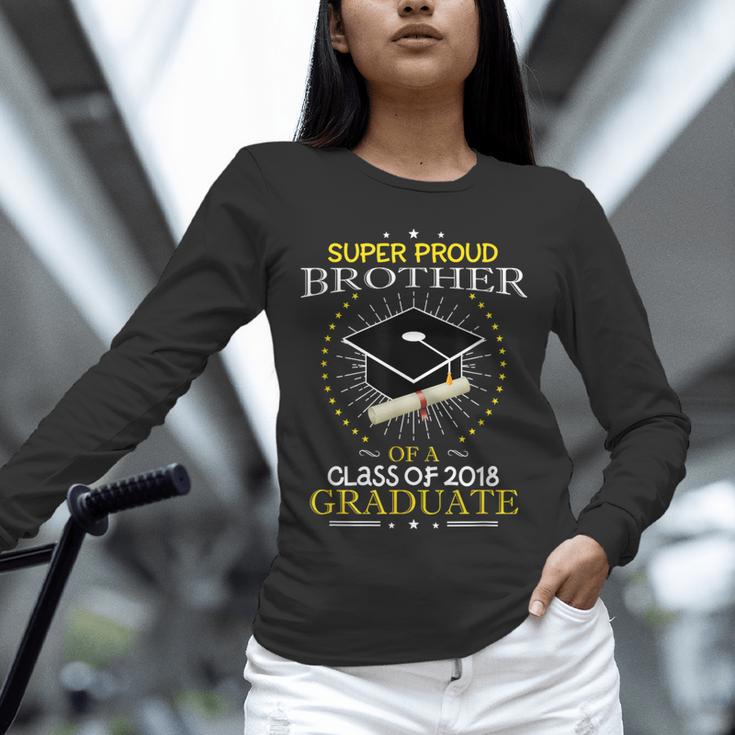 Proud Brother The Class Of 2018 Graduate GraduationShirt Unisex Long Sleeve T-Shirt