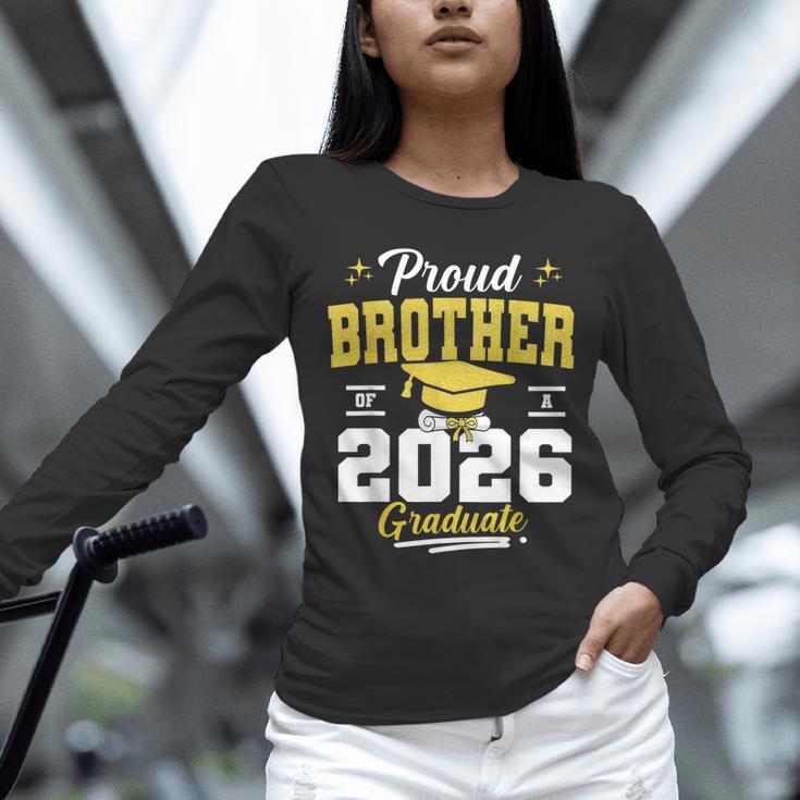 Proud Brother Of a Class Of 2026 Graduate Senior Graduation Unisex Long Sleeve T-Shirt