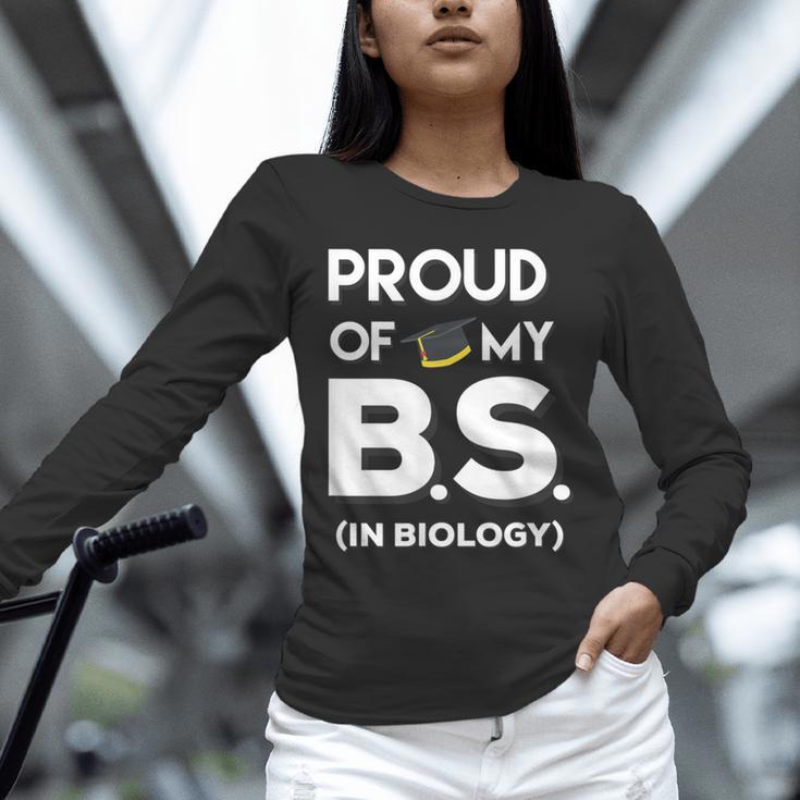 Proud Of My BS In Biology Graduation T-Shirt Unisex Long Sleeve T-Shirt