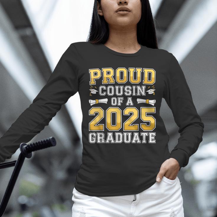 Proud Cousin Of A 2025 Graduate Shirt Class 2025 Graduation Unisex Long Sleeve T-Shirt