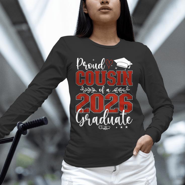 Proud Cousin Of a Class Of 2026 Graduate Senior Graduation Unisex Long Sleeve T-Shirt