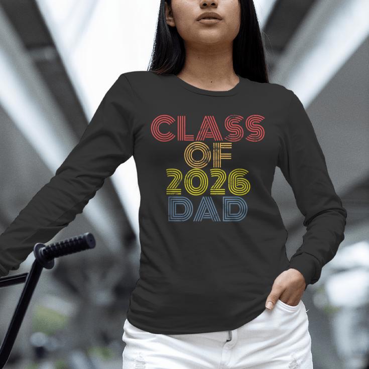 Proud Dad Of A Class Of 2026 Graduate Senior Graduation Unisex Long Sleeve T-Shirt