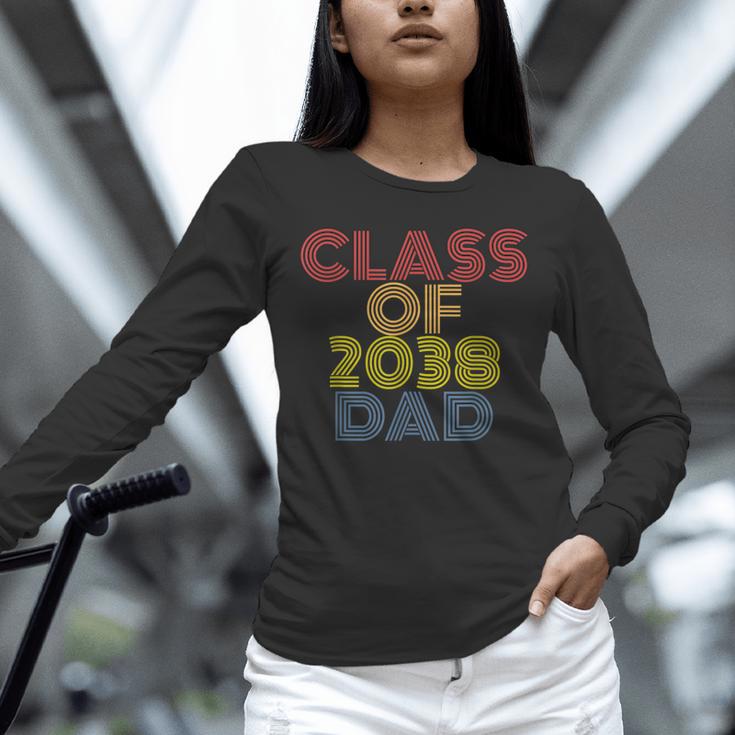 Proud Dad Of A Class Of 2038 Graduate Senior Graduation Unisex Long Sleeve T-Shirt