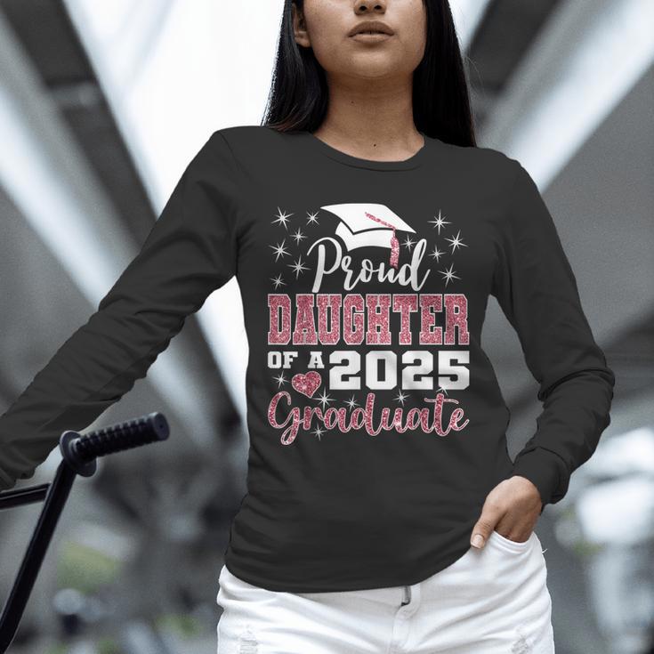 Proud Daughter Of 2025 College Graduate Family Graduation Unisex Long Sleeve T-Shirt