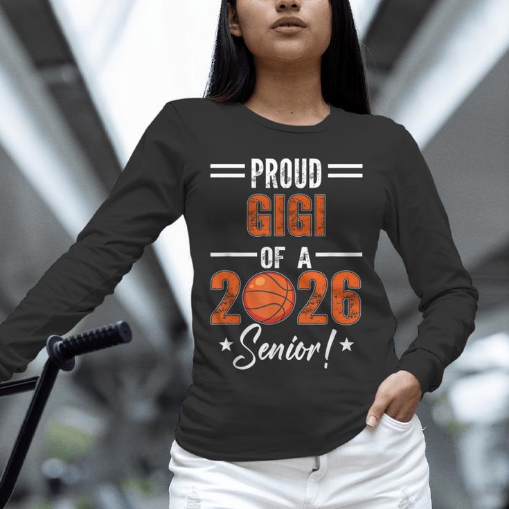 Proud GIGI Of 2026 Senior Basketball Student Graduation Unisex Long Sleeve T-Shirt