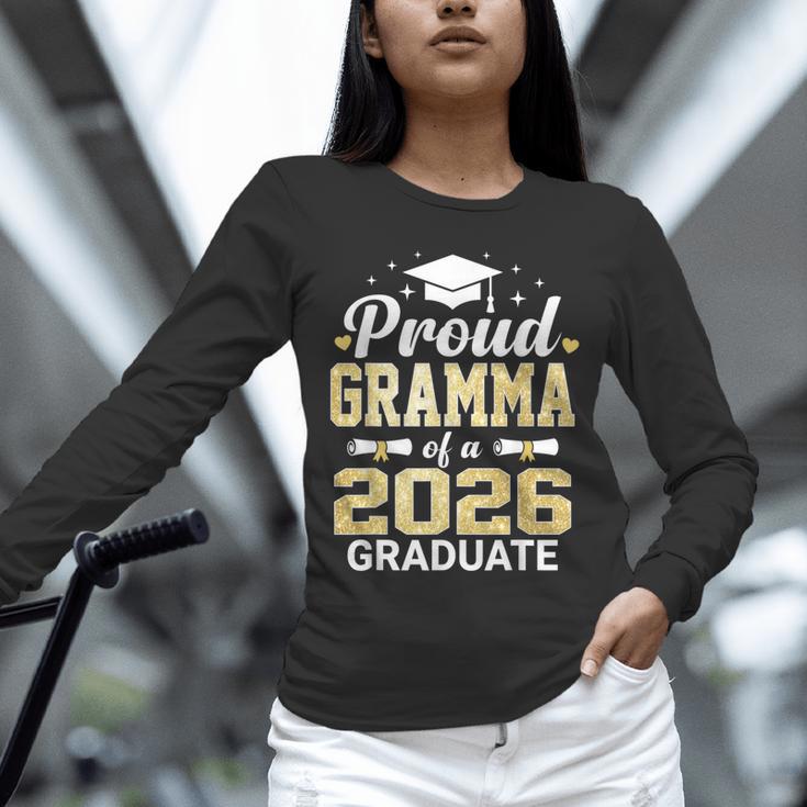 Proud Gramma Of A 2026 Graduate Class Of Graduation Unisex Long Sleeve T-Shirt