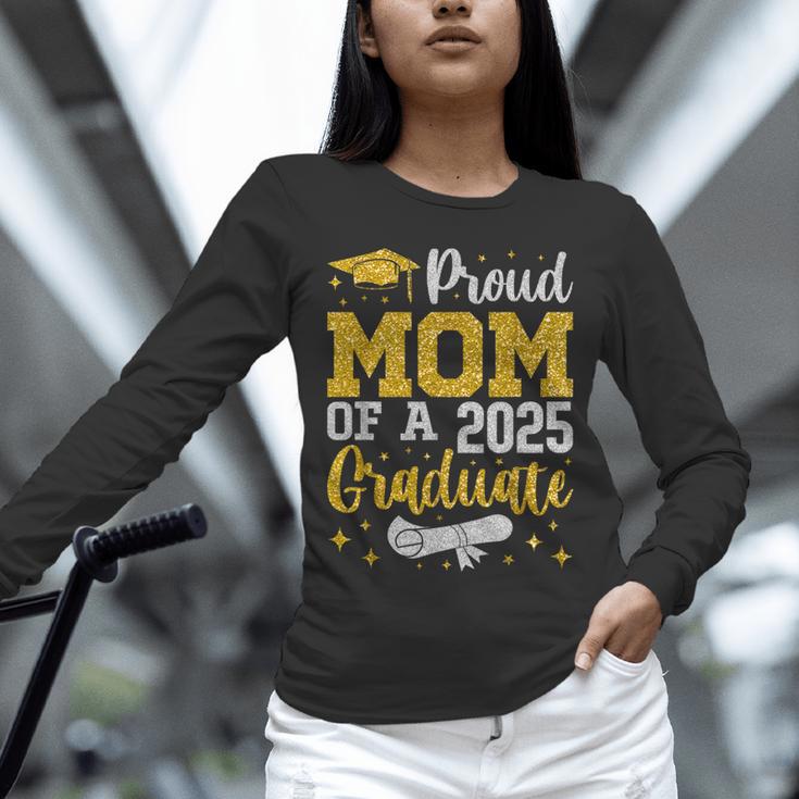 Proud Mom Of A 2025 Graduate Senior Class Of 2025 Graduation Unisex Long Sleeve T-Shirt