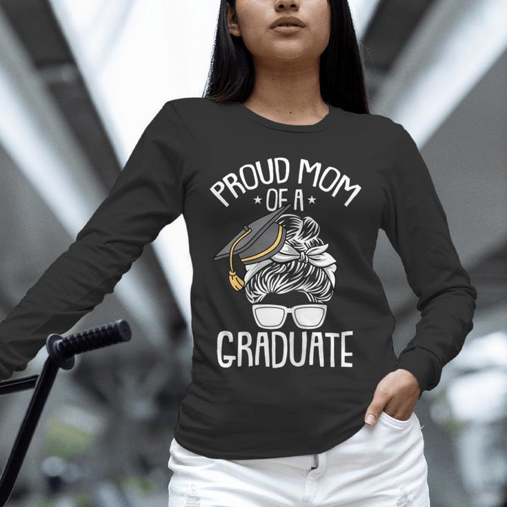 Proud Mom Of A Graduate Graduation Mama Mother Unisex Long Sleeve T-Shirt
