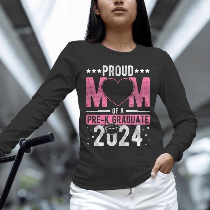 PROUD MUM OF A Pre-K GRAD 2024 Pre-K Graduation 2024 Mom Unisex Long Sleeve T-Shirt