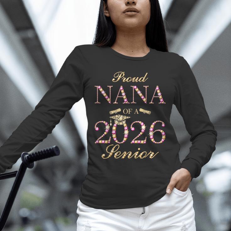 Proud Nana Of A 2026 Senior Graduate Graduation Unisex Long Sleeve T-Shirt