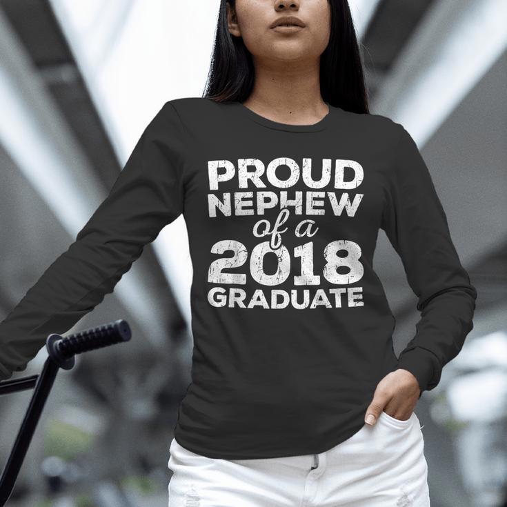 Proud Nephew Of A 2018 Graduate Class Graduation Unisex Long Sleeve T-Shirt