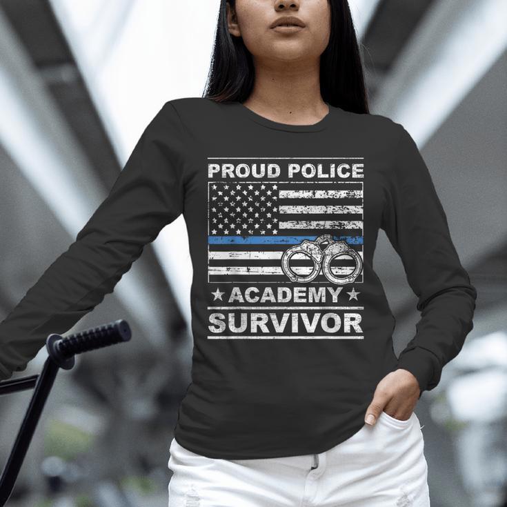 Proud Police Academy Survivor Graduation Unisex Long Sleeve T-Shirt