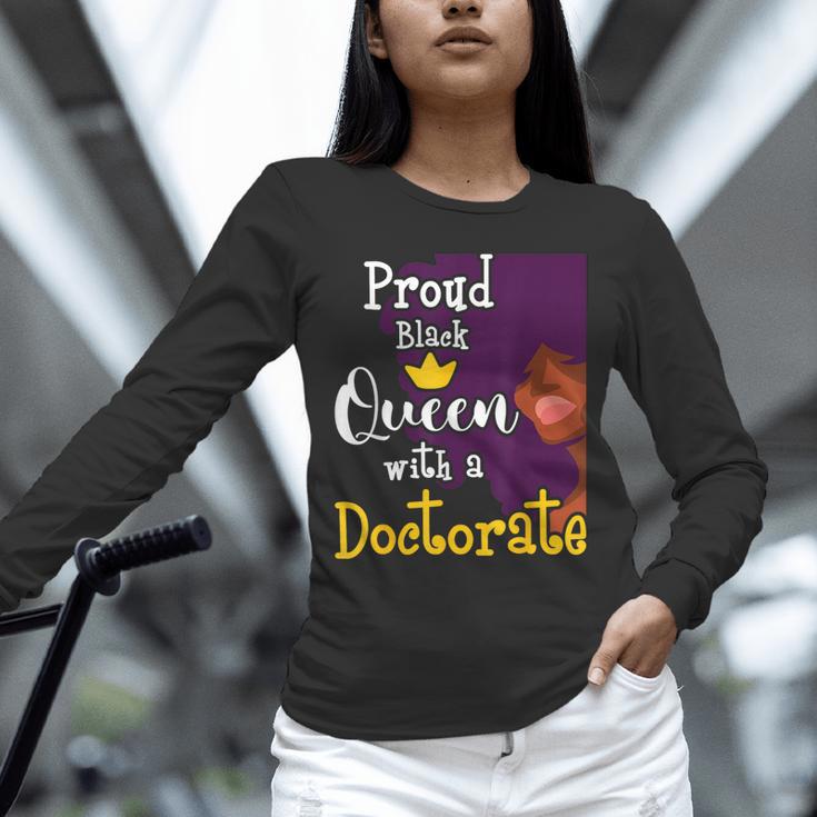 Proud Queen PhD Graduate PhD Graduation Doctorate Unisex Long Sleeve T-Shirt