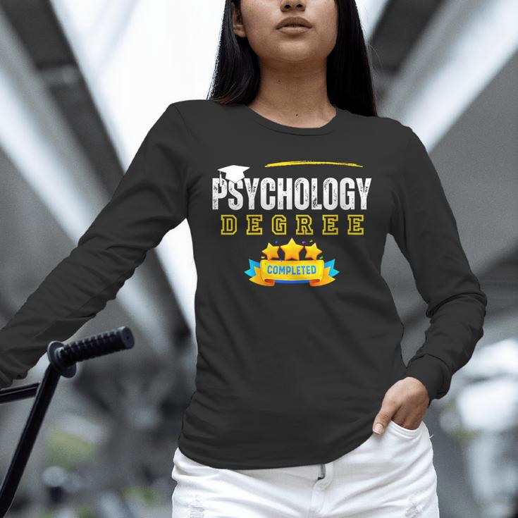 Psychology Degree Graduation Senior Celebration Grad Party Unisex Long Sleeve T-Shirt