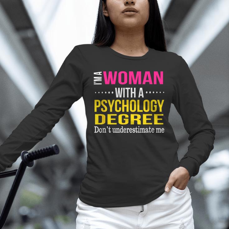 Psychology Degree Major Graduation 2024 Psychologist PsyD Unisex Long Sleeve T-Shirt