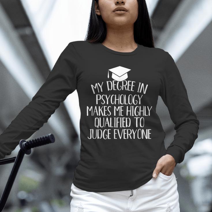 Psychology Major Graduation Unisex Long Sleeve T-Shirt