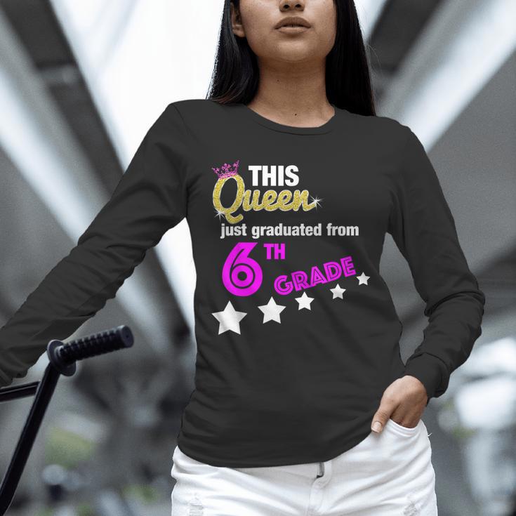 Queen 6th Grade Graduation For Girls Unisex Long Sleeve T-Shirt