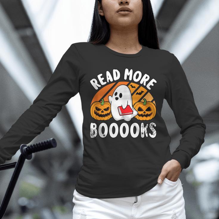 Read More Books Teacher Halloween Men Women Unisex Long Sleeve T-Shirt Read More Books Teacher Halloween Men Women Unisex Long Sleeve T-Shirt