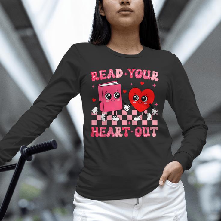 Read Your Heart Out Cute Reading Book Lover Unisex Long Sleeve T-Shirt