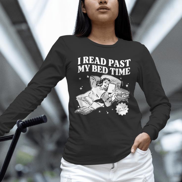 I Read Past My Bedtime Late Night Readers Book Club Unisex Long Sleeve T-Shirt I Read Past My Bedtime Late Night Readers Book Club Unisex Long Sleeve T-Shirt