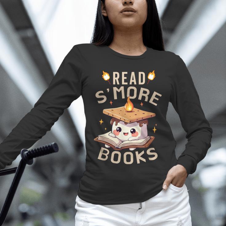 Read S'More Book Marshmallow Book Reading Lover Unisex Long Sleeve T-Shirt Read S'More Book Marshmallow Book Reading Lover Unisex Long Sleeve T-Shirt