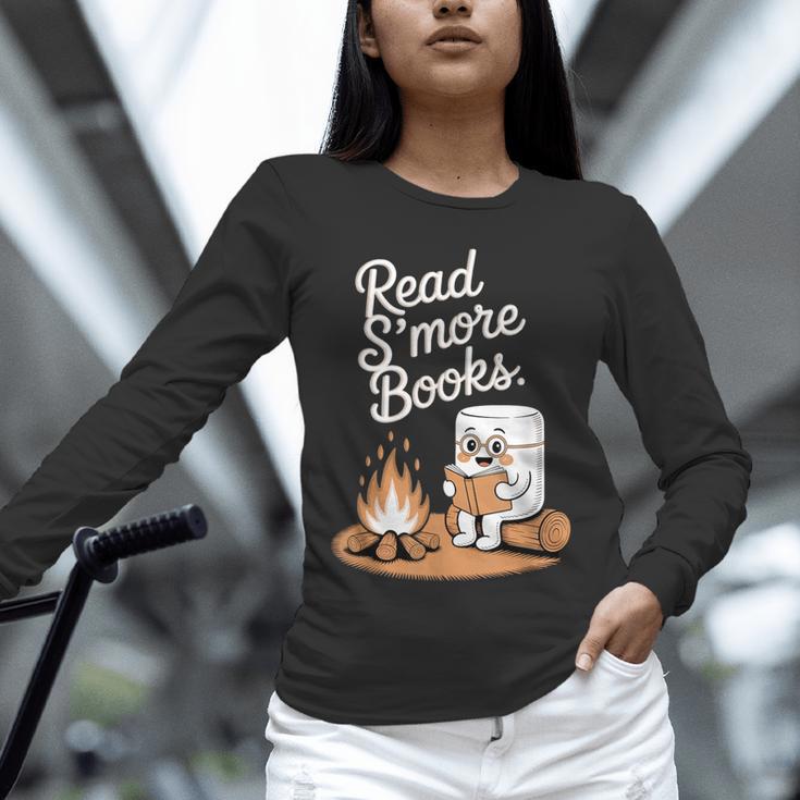 Read S'More Books Camping Outdoors Reading Campfire Smores Unisex Long Sleeve T-Shirt Read S'More Books Camping Outdoors Reading Campfire Smores Unisex Long Sleeve T-Shirt