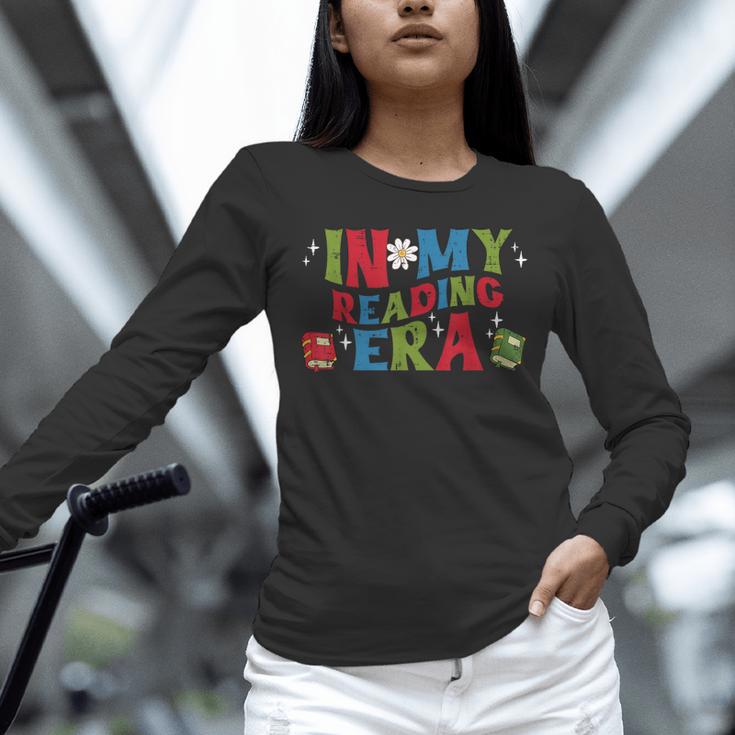 In My Reading Era Read Book Librarian Teacher Men Women Kids Unisex Long Sleeve T-Shirt