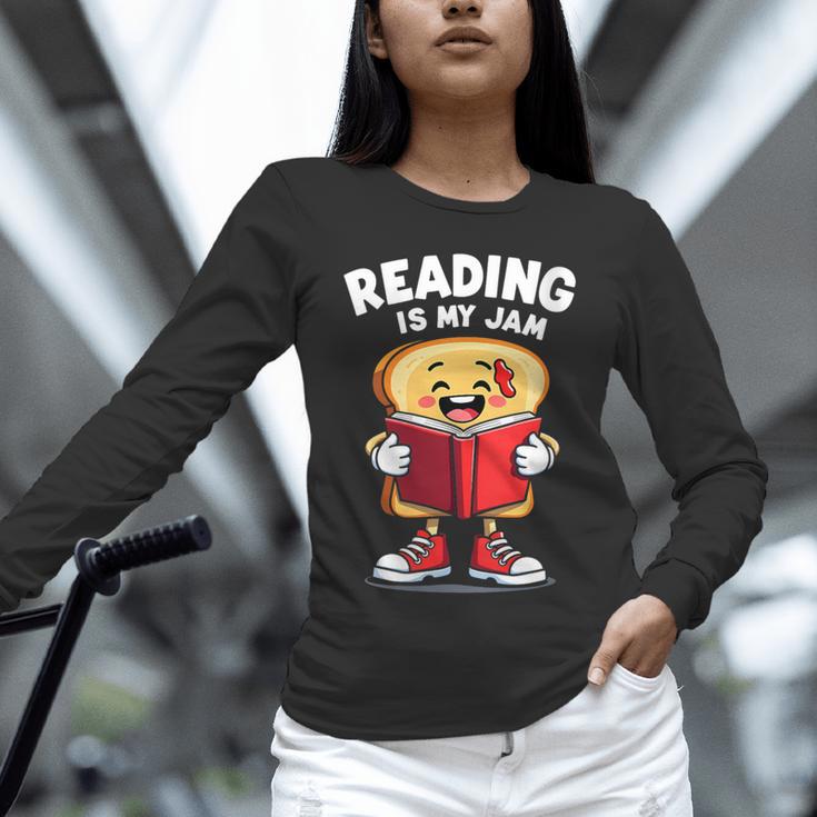 Reading Is My Jam I Love To Read Books Unisex Long Sleeve T-Shirt Reading Is My Jam I Love To Read Books Unisex Long Sleeve T-Shirt