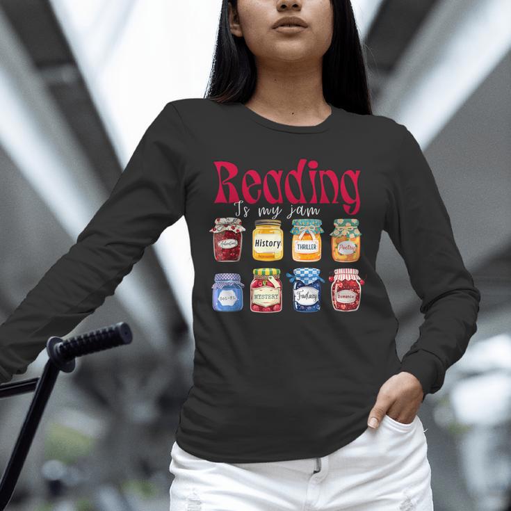 Reading Is My Jam Teacher Student Book Lovers Unisex Long Sleeve T-Shirt Reading Is My Jam Teacher Student Book Lovers Unisex Long Sleeve T-Shirt