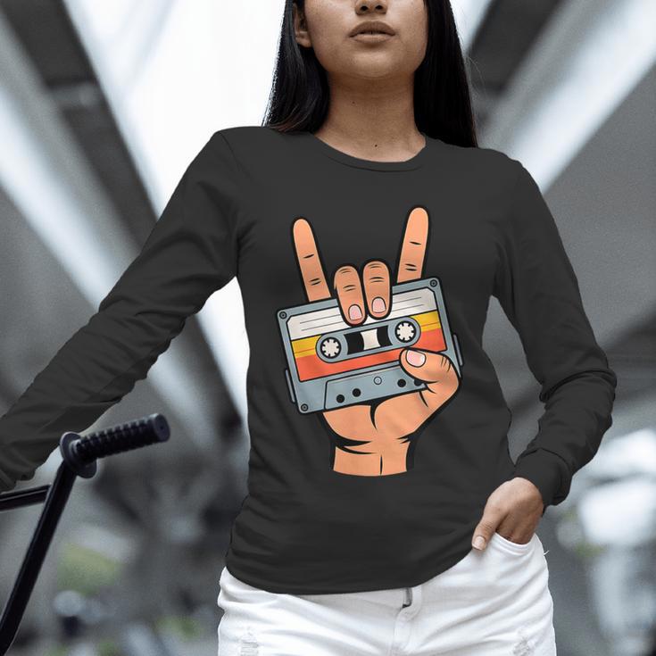 Retro Cassette Tape For 80s & 90s Nostalgia Unisex Long Sleeve T-Shirt Retro Cassette Tape For 80s & 90s Nostalgia Unisex Long Sleeve T-Shirt