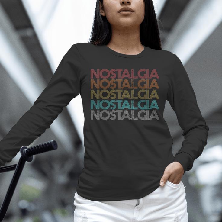 Retro Vintage Nostalgia Unisex Long Sleeve T-Shirt
